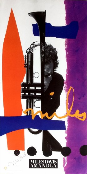 Amandla 1989 by Miles Davis - For Sale on Art Brokerage