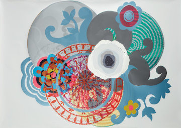 O Pato (The Duck) 1996 Limited Edition Print - Beatriz Milhazes O Pato (The Duck) 1996 Limited Edition Print - Beatriz Milhazes