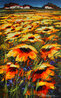 Untitled Floral Landscape - 30x16 Original Painting by Michael Milkin - 1 Untitled Floral Landscape - 30x16 Original Painting by Michael Milkin - 1