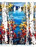 Untitled Fall Seascape 36x28 Original Painting by Michael Milkin - 3