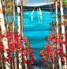 Naked Sky 2016 30x29 Oil on Canvas Original Painting by Michael Milkin - 4 Naked Sky 2016 30x29 Oil on Canvas Original Painting by Michael Milkin - 4