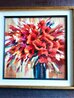 Tulips 2008 - Framed Serigraph on Canvas Limited Edition Print by Michael Milkin - 2 Tulips 2008 - Framed Serigraph on Canvas Limited Edition Print by Michael Milkin - 2