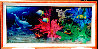 Blu Heaven II 1993 36x72 - Huge Mural Size Original Painting by David Miller - 1
