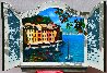 Colors of Portofino 2009 Embellished - Huge - Italy Limited Edition Print by David Miller - 1