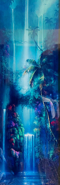 david miller prints, lighthouse, dolphins, sea life by David