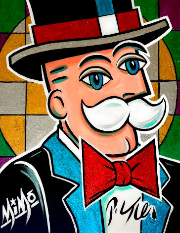 Keil Monopoly Man 2023 28x22 HS Keil Original Painting -  MiMo