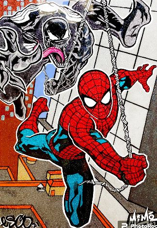 Spiderman 2021 36x24 HS ESCO Original Painting -  MiMo