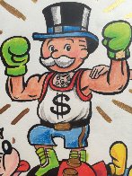 Mimo Monopoly Man Boxing Mickey Unique 2013 15x13 Works on Paper (not prints) by MiMo - 1 Mimo Monopoly Man Boxing Mickey Unique 2013 15x13 Works on Paper (not prints) by MiMo - 1