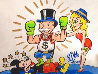 Mimo Monopoly Man Boxing Mickey Unique 2013 15x13 Works on Paper (not prints) by  MiMo - 0