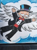Mike Mozart Monopoly With Wings Unique 2012 12x10 Works on Paper (not prints) by MiMo - 2 Mike Mozart Monopoly With Wings Unique 2012 12x10 Works on Paper (not prints) by MiMo - 2