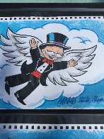 Mike Mozart Monopoly With Wings Unique 2012 12x10 Works on Paper (not prints) by MiMo - 1 Mike Mozart Monopoly With Wings Unique 2012 12x10 Works on Paper (not prints) by MiMo - 1