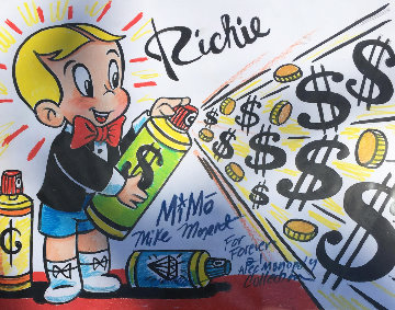 Richie Rich Forever 21 Design Unique 2015 Works on Paper (not prints) - MiMo Richie Rich Forever 21 Design Unique 2015 Works on Paper (not prints) - MiMo