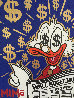 Scrooge Reading Wall Street Journal Unique 2015 24x24 Works on Paper (not prints) by MiMo - 2 Scrooge Reading Wall Street Journal Unique 2015 24x24 Works on Paper (not prints) by MiMo - 2