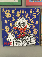 Scrooge Reading Wall Street Journal 2015 24x24 - New York, NYC Original Painting by MiMo - 1 Scrooge Reading Wall Street Journal 2015 24x24 - New York, NYC Original Painting by MiMo - 1