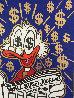 Scrooge Reading Wall Street Journal Unique 2015 24x24 Works on Paper (not prints) by MiMo - 5 Scrooge Reading Wall Street Journal Unique 2015 24x24 Works on Paper (not prints) by MiMo - 5