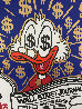 Scrooge Reading Wall Street Journal Unique 2015 24x24 Works on Paper (not prints) by MiMo - 3 Scrooge Reading Wall Street Journal Unique 2015 24x24 Works on Paper (not prints) by MiMo - 3