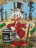 Scrooge Mcduck Oil Well Striking Cash Unique 2015 24x24 Original Painting by  MiMo - 0