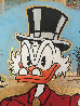 Scrooge Mcduck Oil Well Striking Cash Unique 2015 24x24 Original Painting by  MiMo - 1
