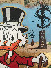 Scrooge Mcduck Oil Well Striking Cash Unique 2015 24x24 Original Painting by  MiMo - 3