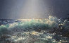 Moonlit Symphony 1982 27x45 Original Painting by Rosemary Miner - 0 Moonlit Symphony 1982 27x45 Original Painting by Rosemary Miner - 0