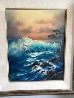 Untitled Seascape 30x26 Original Painting by Rosemary Miner - 1