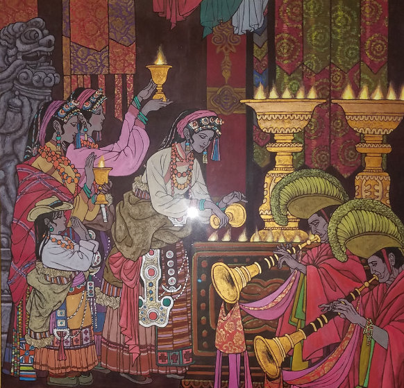 Magical Theatre 2006 50x49 Super Huge by Zu Ming Ho