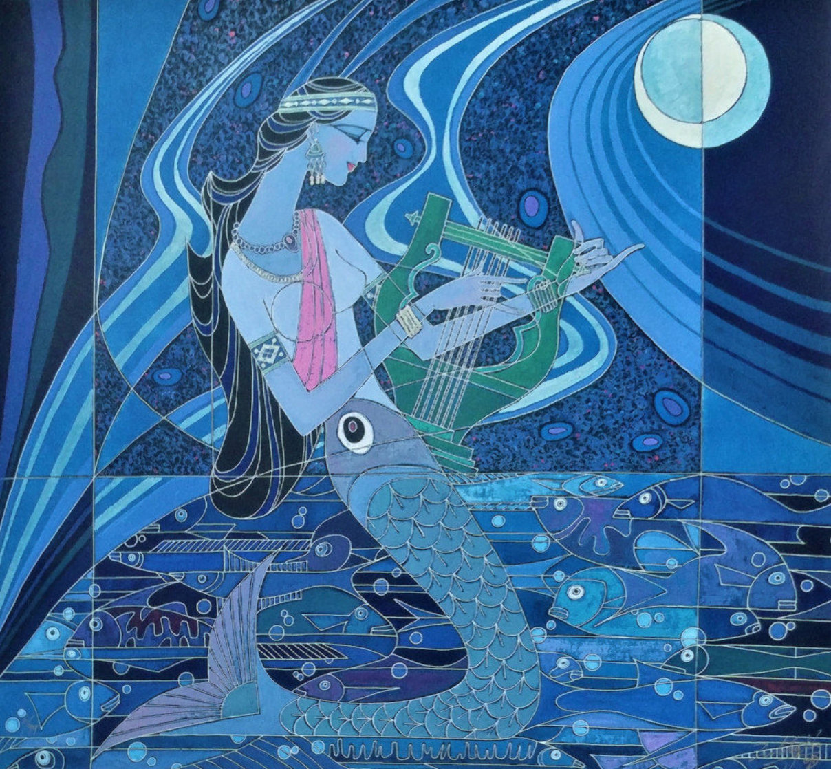 Rhyme of the Sea Limited Edition Print by Zu Ming Ho