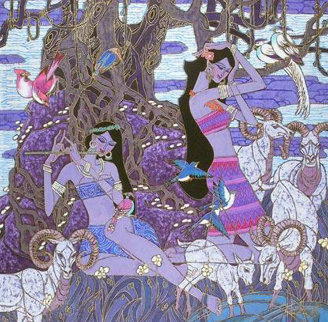 Mountain Lake 2009 Limited Edition Print - Zu Ming Ho Mountain Lake 2009 Limited Edition Print - Zu Ming Ho