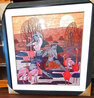 Charming the Flamingos 2004 48x48 - Huge - Florida Original Painting by Zu Ming Ho - 1