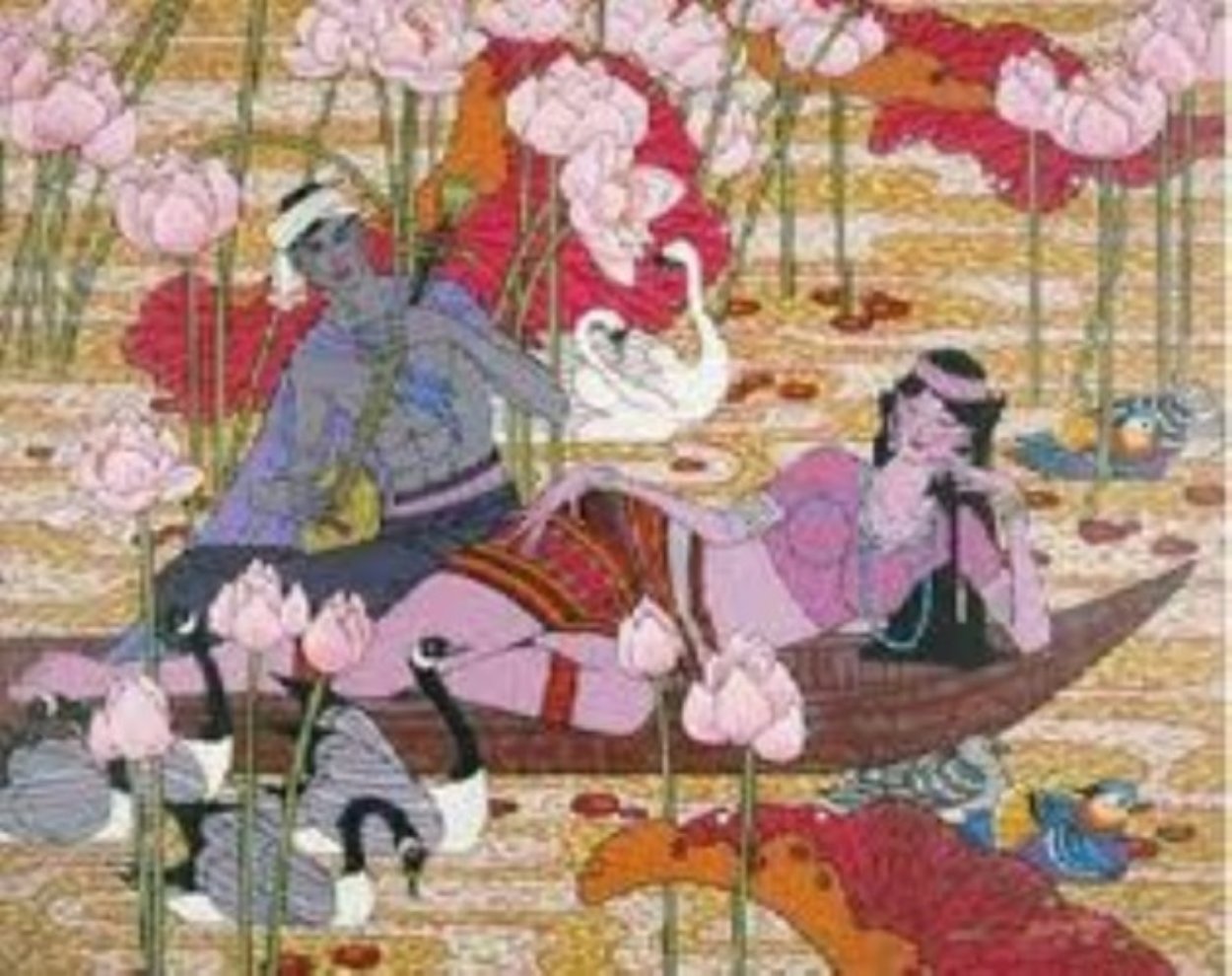 Golden Time 1996 Limited Edition Print by Zu Ming Ho Golden Time 1996 Limited Edition Print by Zu Ming Ho