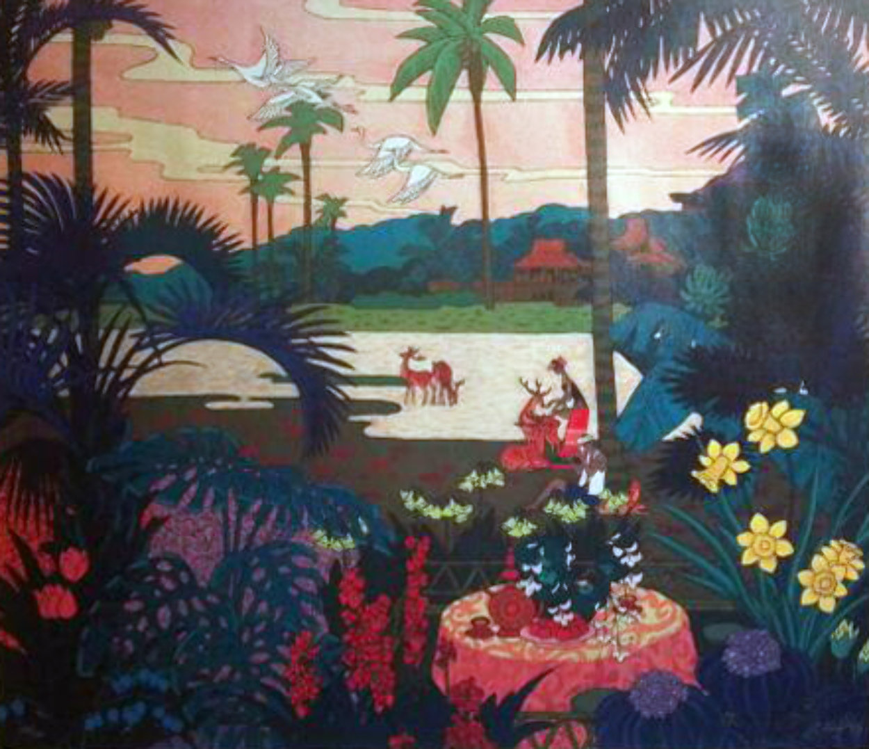 Chinese Village 2009 Limited Edition Print by Zu Ming Ho Chinese Village 2009 Limited Edition Print by Zu Ming Ho