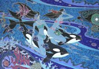 Island of the Orcas Limited Edition Print by Zu Ming Ho - 0 Island of the Orcas Limited Edition Print by Zu Ming Ho - 0