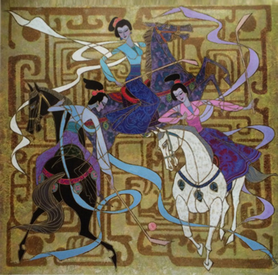 Ma Qui Polo II 2009 Limited Edition Print by Zu Ming Ho Ma Qui Polo II 2009 Limited Edition Print by Zu Ming Ho