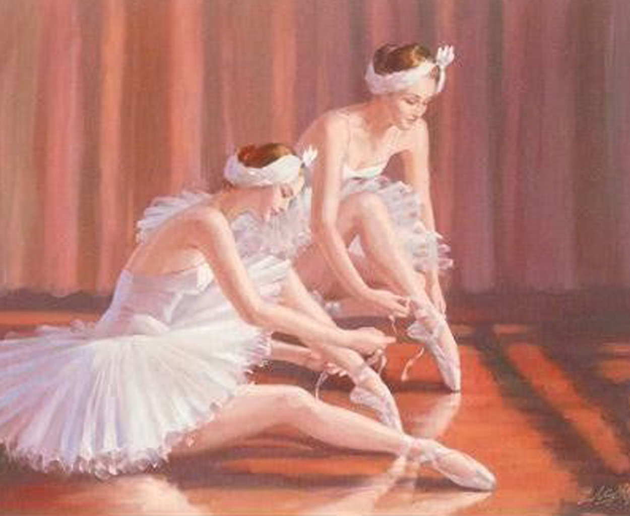 Lacing Up 2009 Limited Edition Print by Zu Ming Ho Lacing Up 2009 Limited Edition Print by Zu Ming Ho
