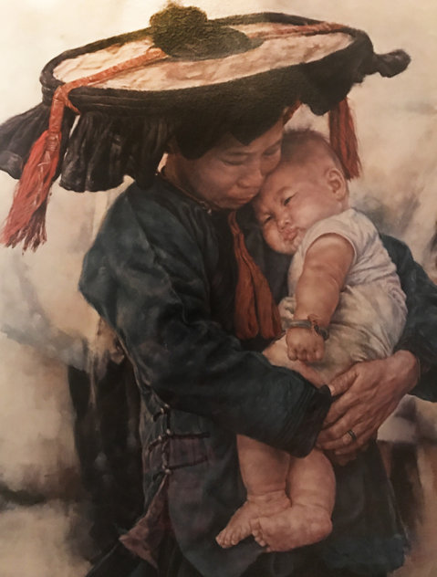 Mothers Love 1979 - Huge Limited Edition Print by Wai Ming