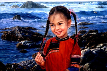 At the Beach Limited Edition Print - Wai Ming At the Beach Limited Edition Print - Wai Ming