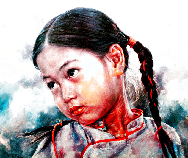 Little Fishgirl 1979 Limited Edition Print by Wai Ming