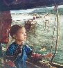 Bright Eyes And The Windchime 1991 Limited Edition Print by Wai Ming - 0