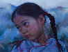 Little Fish Girl AP 1980 Limited Edition Print by Wai Ming - 0