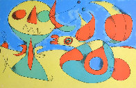 Oiseau Zephyr 1956 HS Limited Edition Print by Joan Miro - 0 Oiseau Zephyr 1956 HS Limited Edition Print by Joan Miro - 0