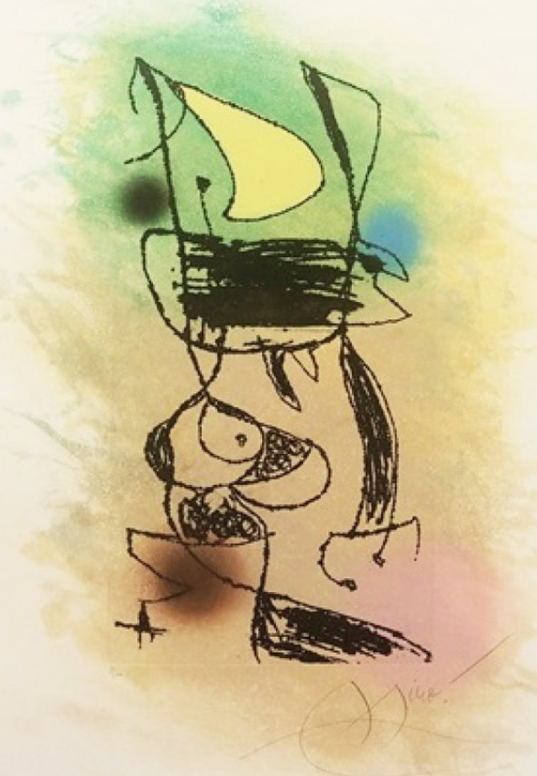 Le Grillon Sous La Lune 1978 HS Limited Edition Print by Joan Miro Le Grillon Sous La Lune 1978 HS Limited Edition Print by Joan Miro