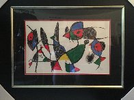 Untitled From Lithographes II, 1975 HS Limited Edition Print by Joan Miro - 1
