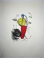 Chanteurs Des Rues I 1981 HS Limited Edition Print by Joan Miro - 1