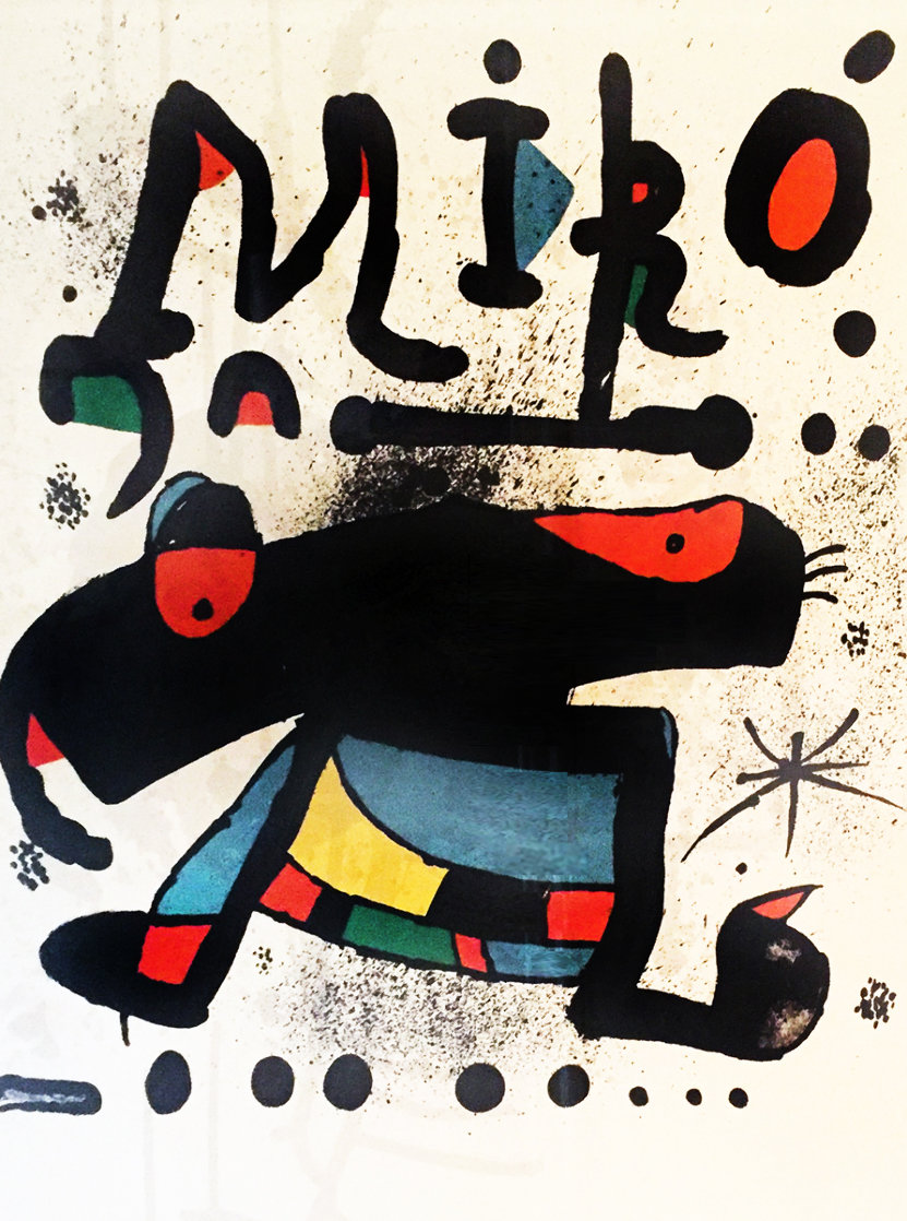 Elephant 1976 HS Limited Edition Print by Joan Miro Elephant 1976 HS Limited Edition Print by Joan Miro