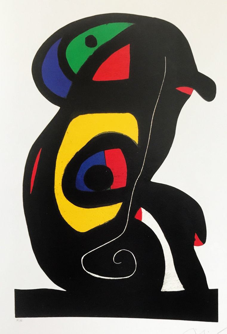 Le Brahmane 1978 HS Limited Edition Print by Joan Miro Le Brahmane 1978 HS Limited Edition Print by Joan Miro