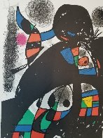 San Lazzaro Et Ses Amis HS Limited Edition Print by Joan Miro - 3