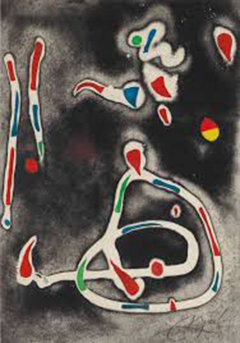 La Traca II 1979 HS Limited Edition Print by Joan Miro La Traca II 1979 HS Limited Edition Print by Joan Miro