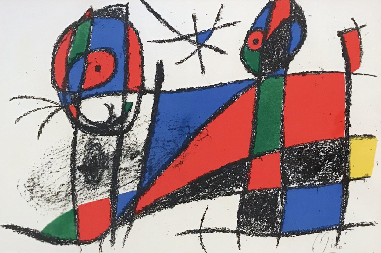 Untitled 1975 HS Limited Edition Print by Joan Miro