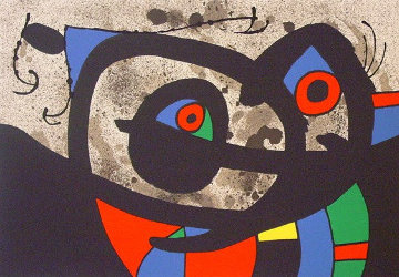 Lezard Aux Plumes D'or Frontispiece 1971 Limited Edition Print - Joan Miro Lezard Aux Plumes D'or Frontispiece 1971 Limited Edition Print - Joan Miro