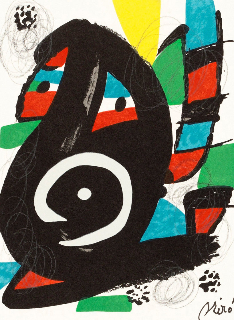 La Melodie Acide M. 1225  Limited Edition Print by Joan Miro